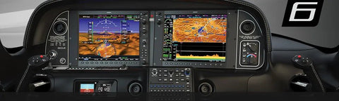 Cirrus SR22 Turbo instrument Panel for Discovery Flights over Los Angeles